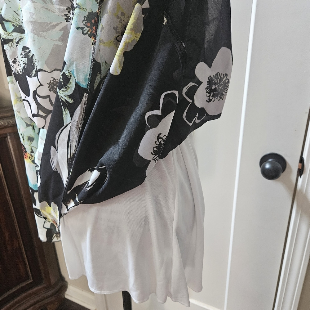 Ruby Rox One Shoulder Floral Dress - Picture 4 of 5